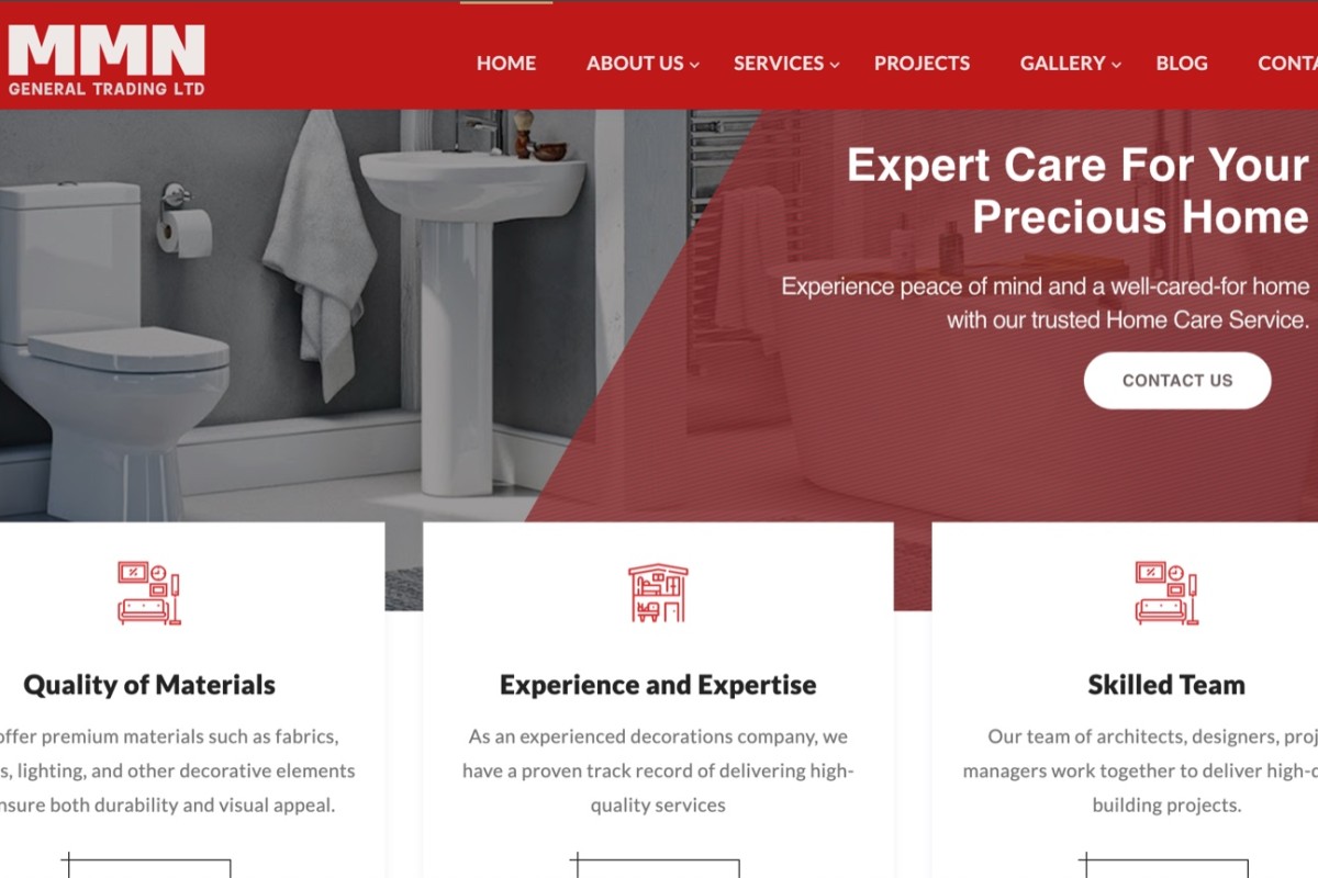  MMN General Trading Ltd Website Development with Laravel Livewire