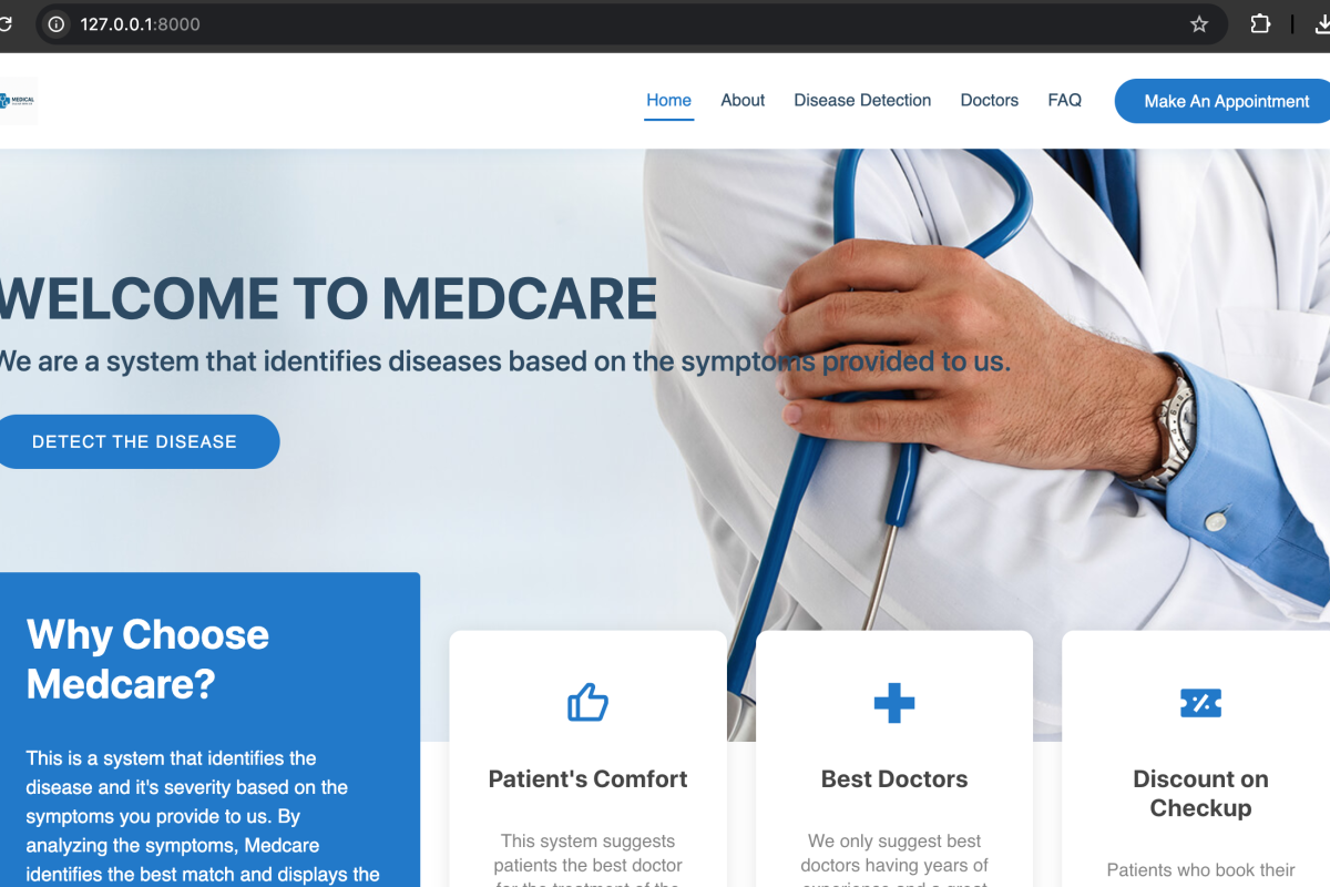 Healthcare Directory & Symptom Guidance System | Doctor-Patient Matching